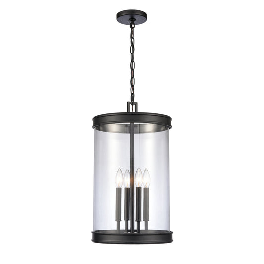 ELK SHOWROOM 69746/4 Mendoza 12.75'' Wide 4-Light Pendant - Matte Black