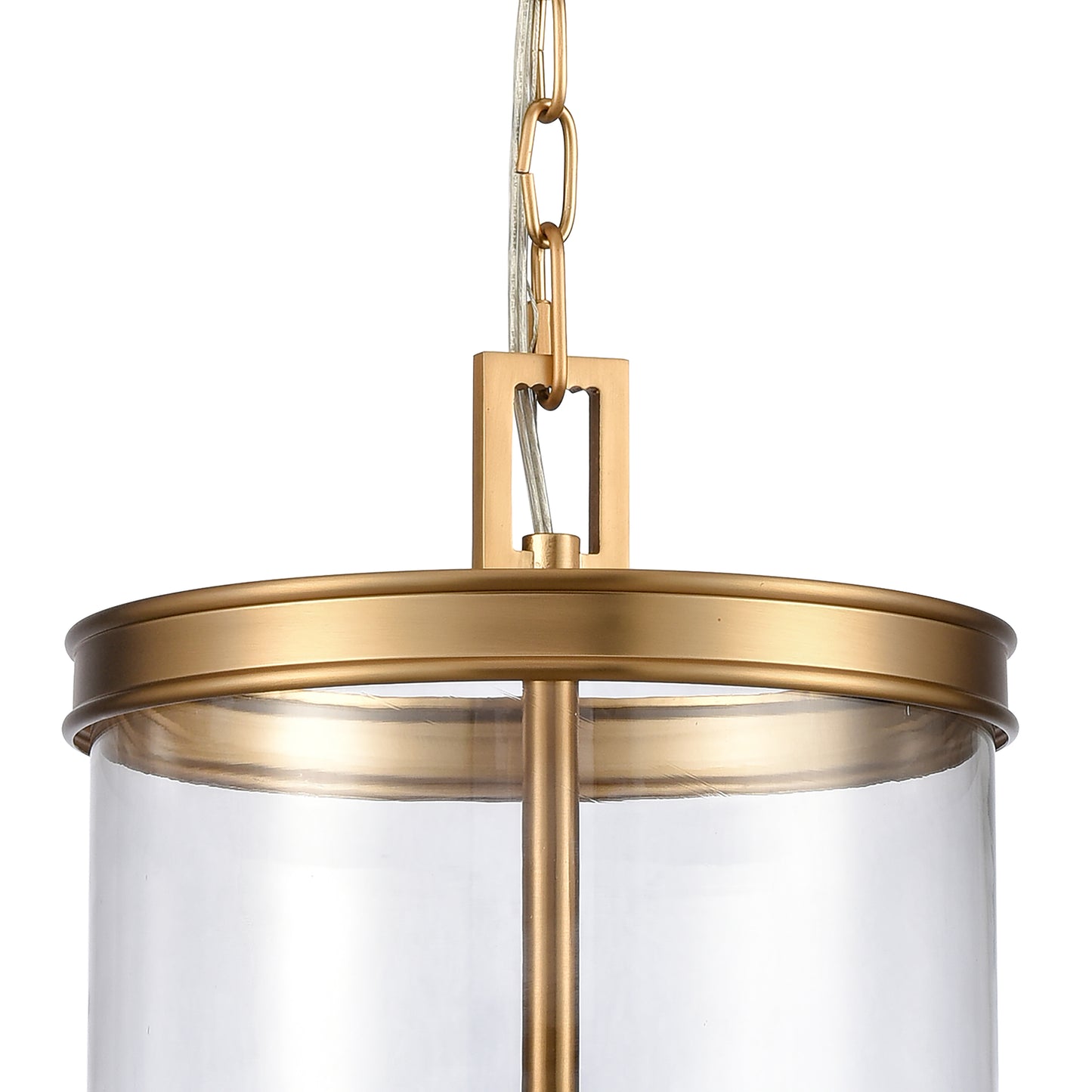 ELK SHOWROOM 69755/3 Mendoza 10.25'' Wide 3-Light Pendant - Brushed Gold