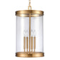 ELK SHOWROOM 69756/4 Mendoza 12.75'' Wide 4-Light Pendant - Brushed Gold