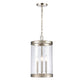 ELK SHOWROOM 69765/3 Mendoza 10.25'' Wide 3-Light Pendant - Polished Nickel