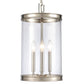 ELK SHOWROOM 69765/3 Mendoza 10.25'' Wide 3-Light Pendant - Polished Nickel