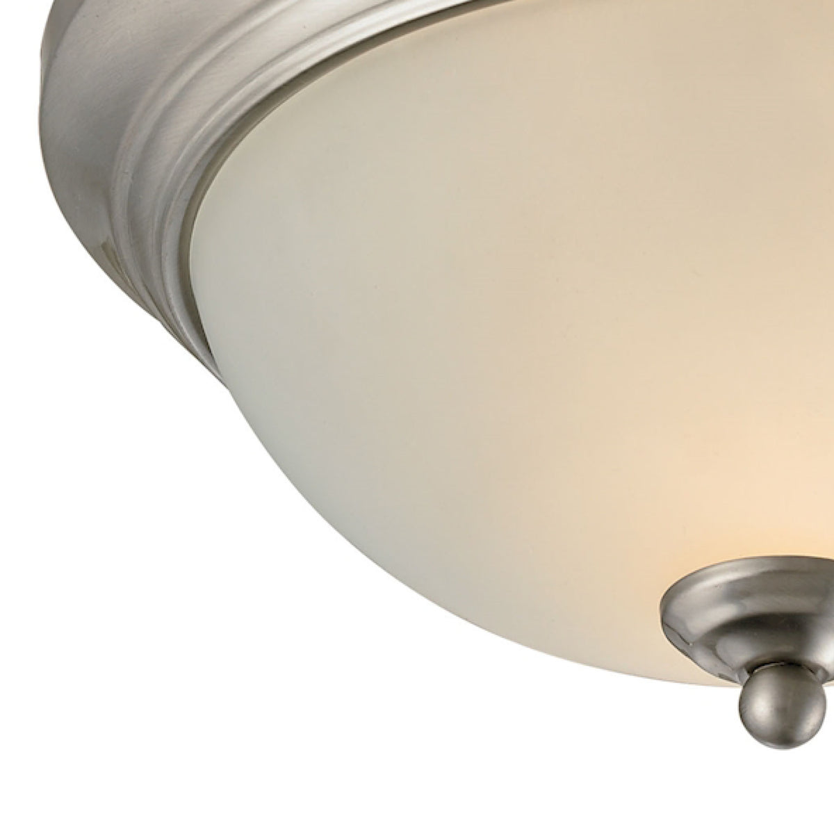 THOMAS 7002FM/20 Huntington 11'' Wide 2-Light Flush Mount - Brushed Nickel
