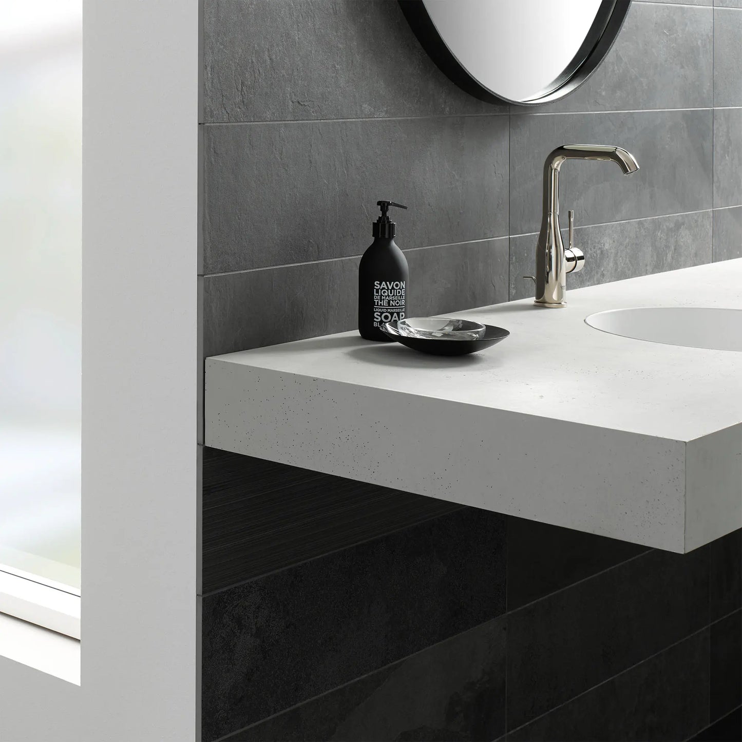 GROHE 23486BEA Essence New Single Hole Single-Handle L-Size Bathroom Faucet, 1.2 GPM - Polished Nickel