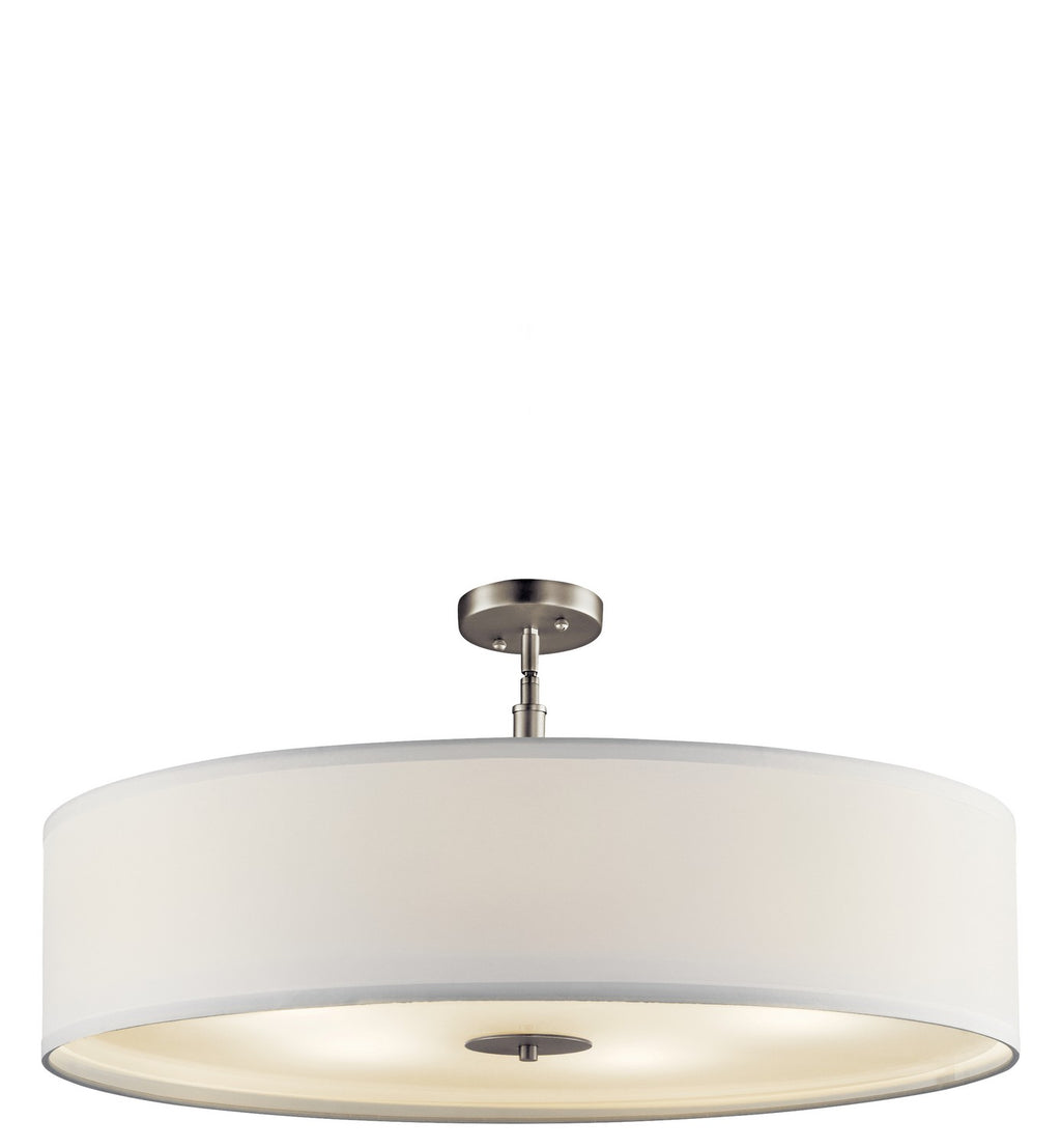 KICHLER 42196NI Transitional 30" 5 Light Pendant Brushed Nickel