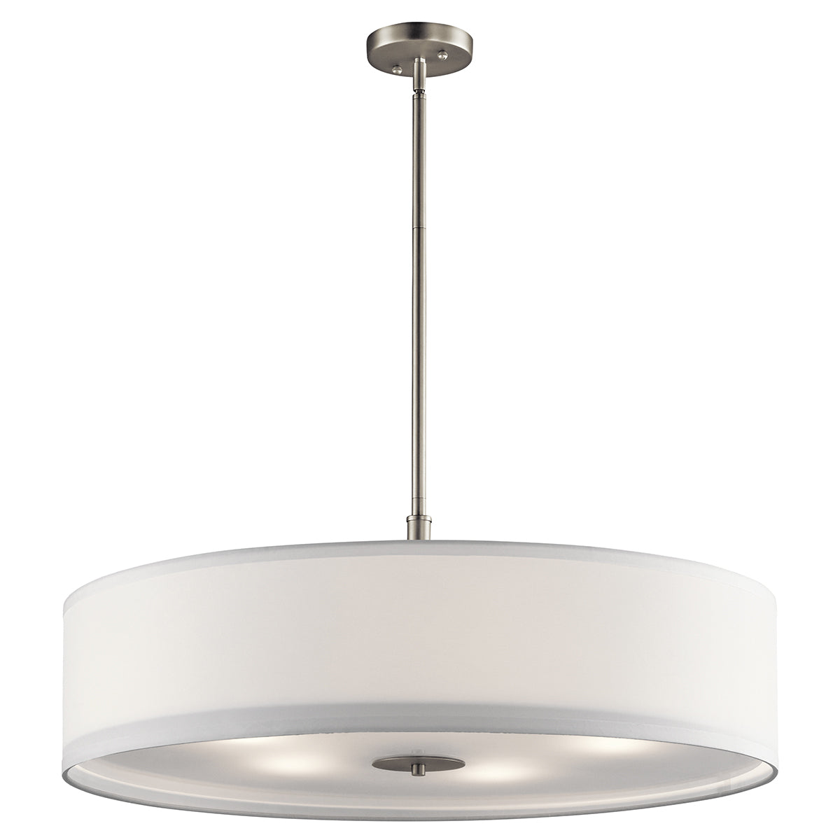 KICHLER 42196NI Transitional 30" 5 Light Pendant Brushed Nickel