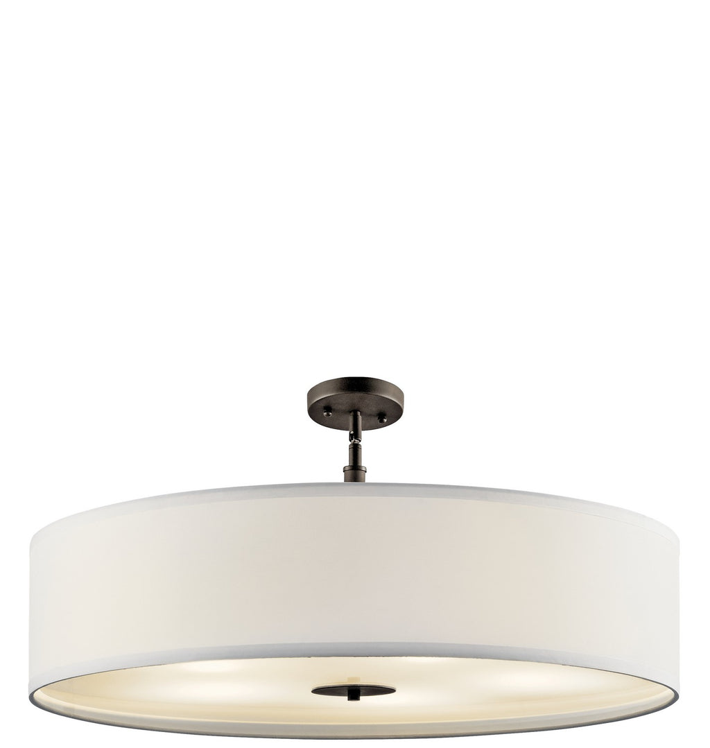 KICHLER 42196OZ Transitional 30" 5 Light Pendant Olde Bronze