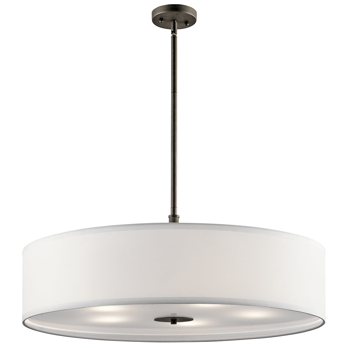 KICHLER 42196OZ Transitional 30" 5 Light Pendant Olde Bronze