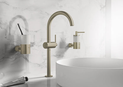 GROHE 23834EN3 Atrio New Single Hole Single-Handle Deck Mount Vessel Sink Faucet 1.2 GPM - Brushed Nickel