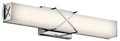 KICHLER 45657CHLED Trinsic 22" Led Vanity Light With Satin Etched White Glass In Chrome
