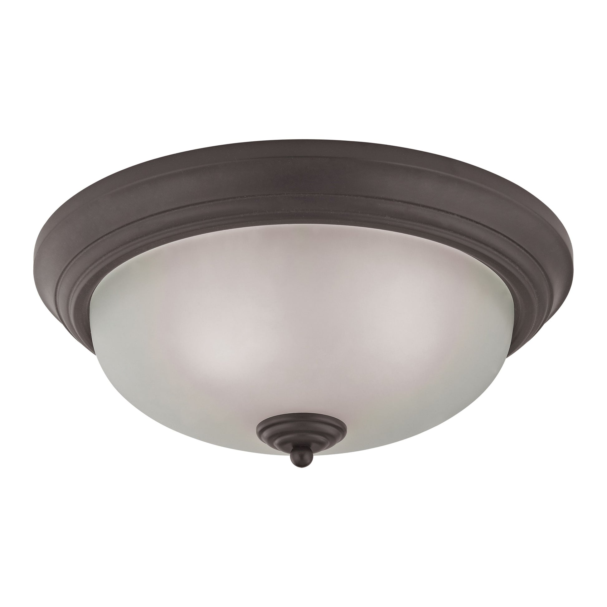 THOMAS 7023FM/10 Huntington 15'' Wide 3-Light Flush Mount - Oil Rubbed Bronze