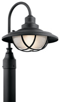 KICHLER 49694BKT Harvest Ridge 1 Light Post Light Textured Black