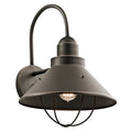 KICHLER 9142OZ Seaside 16.5" 1 Light Outdoor Wall Light Olde Bronze