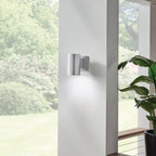 KICHLER 9234BA Cylinder 7" 1 Light Wall Light Brushed Aluminum