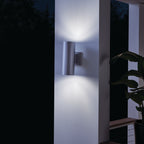 KICHLER 9244BA Cylinder 12" Wall Light Brushed Aluminum