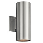 KICHLER 9244BA Cylinder 12" Wall Light Brushed Aluminum