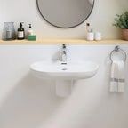 GROHE 23990003 Eurosmart Single Hole Single-Handle M-Size Bathroom Faucet, 1.2 GPM - Chrome