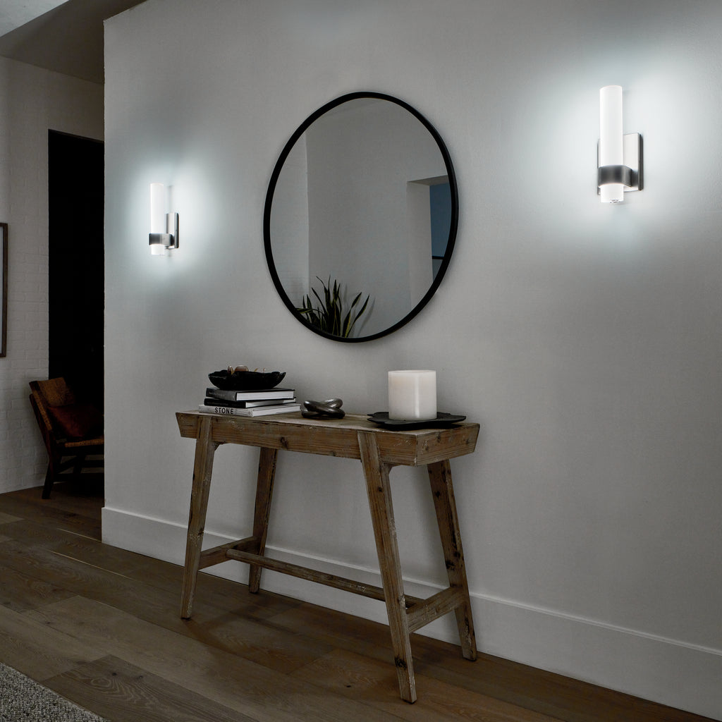 ELAN 83746 Izza LED Wall Sconce Brushed Nickel