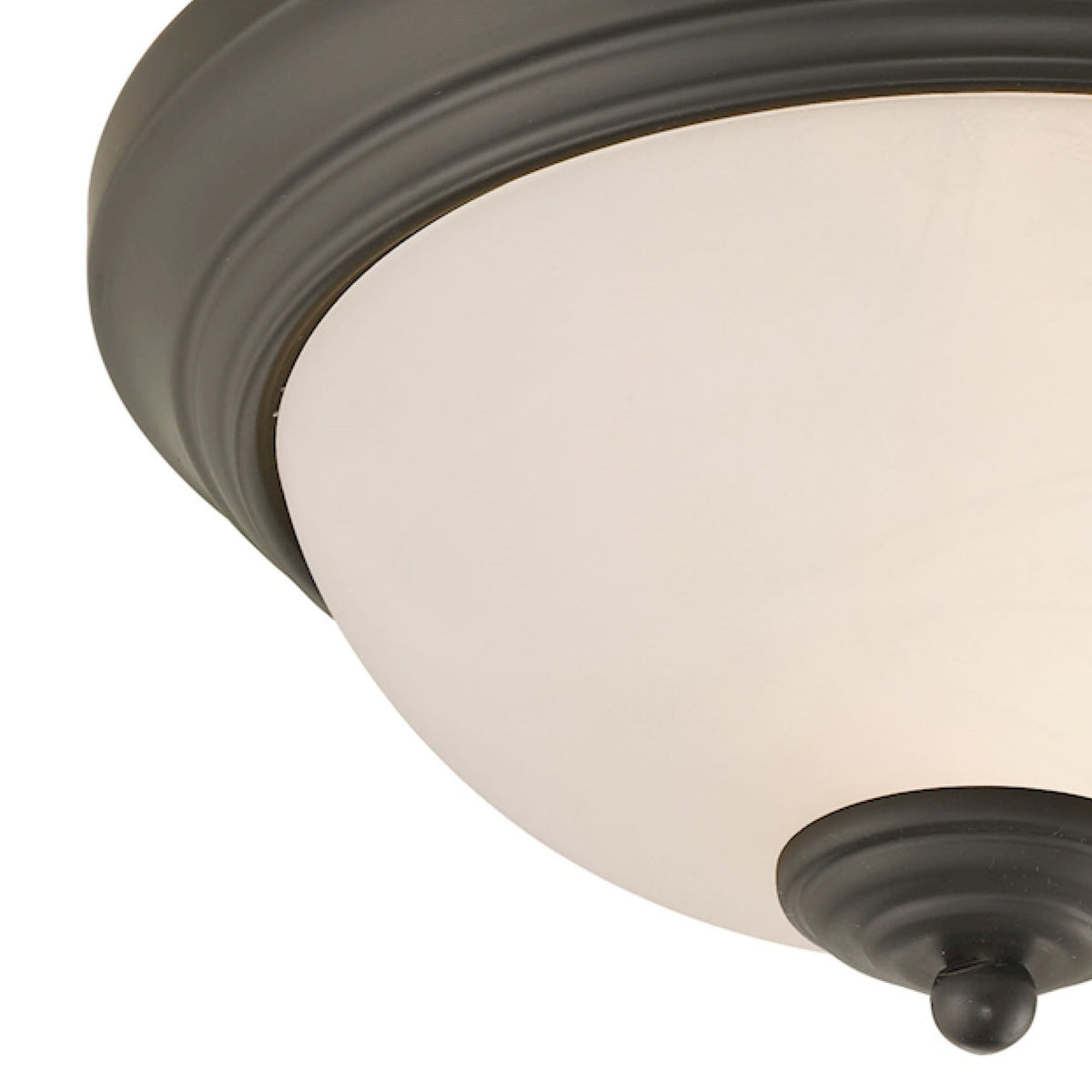 THOMAS 7052FM/10 Huntington 11'' Wide 2-Light Flush Mount - Oil Rubbed Bronze