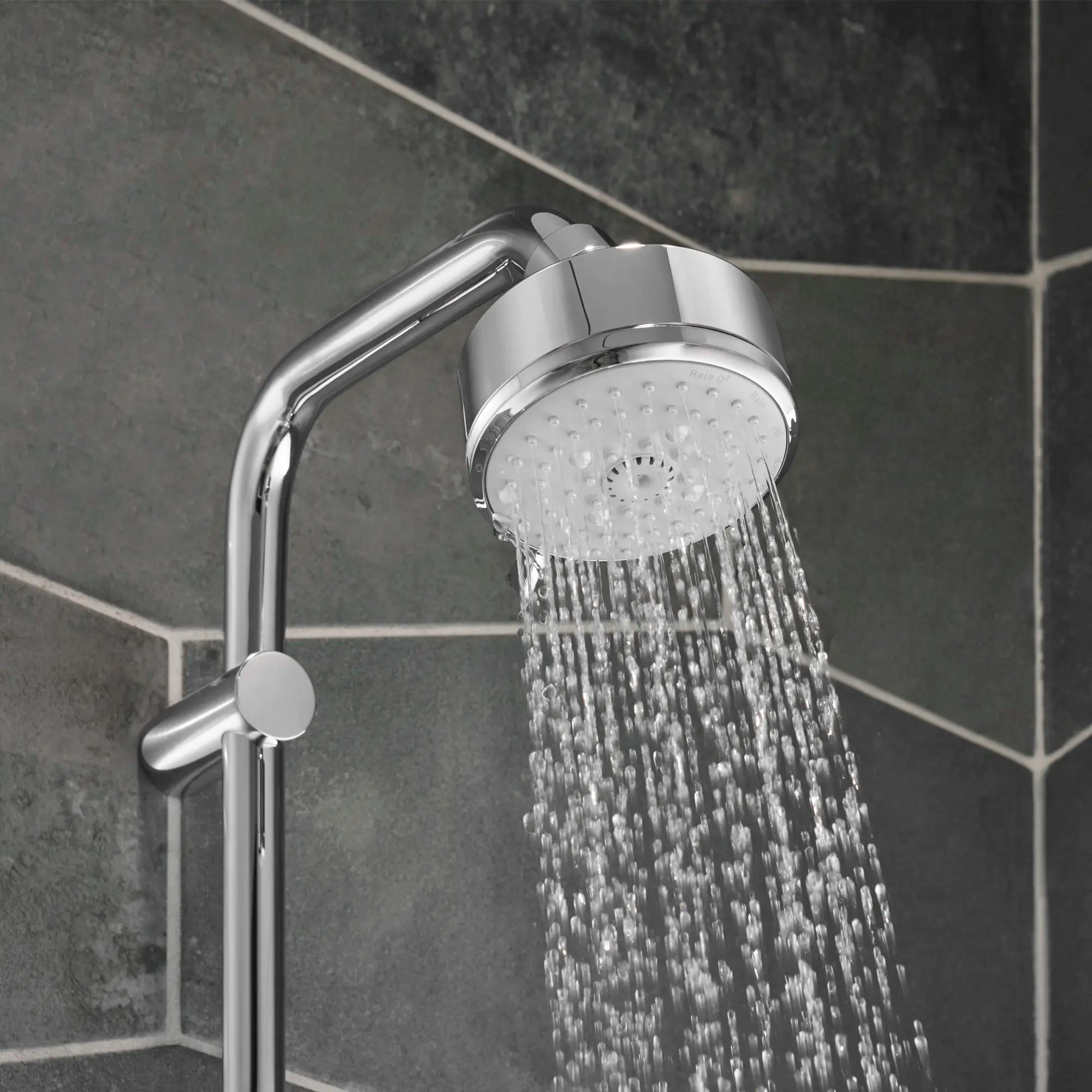 GROHE 26043001 Tempesta 100 Shower Head, 4" - 4 Sprays, 1.75 gpm - Chrome