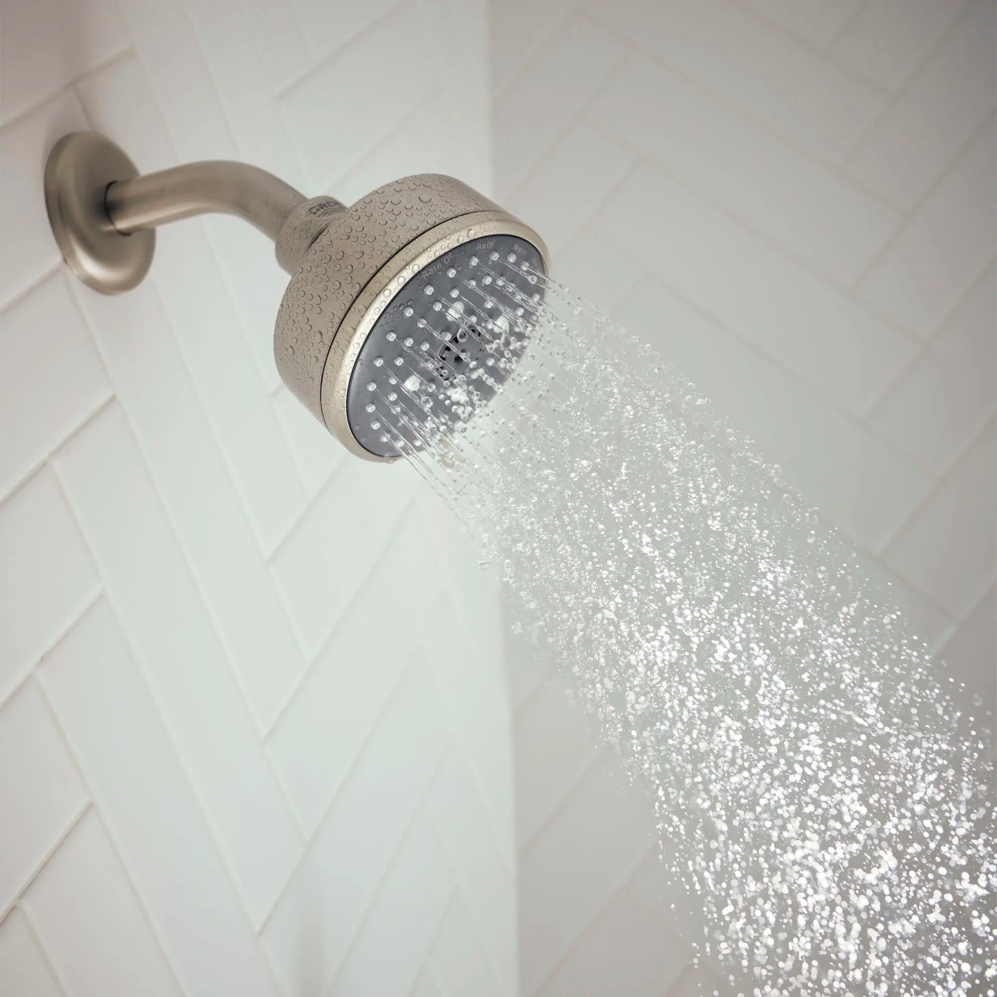 GROHE 26043EN1 Tempesta 100 Shower Head, 4" - 4 Sprays, 1.75 gpm - Brushed Nickel