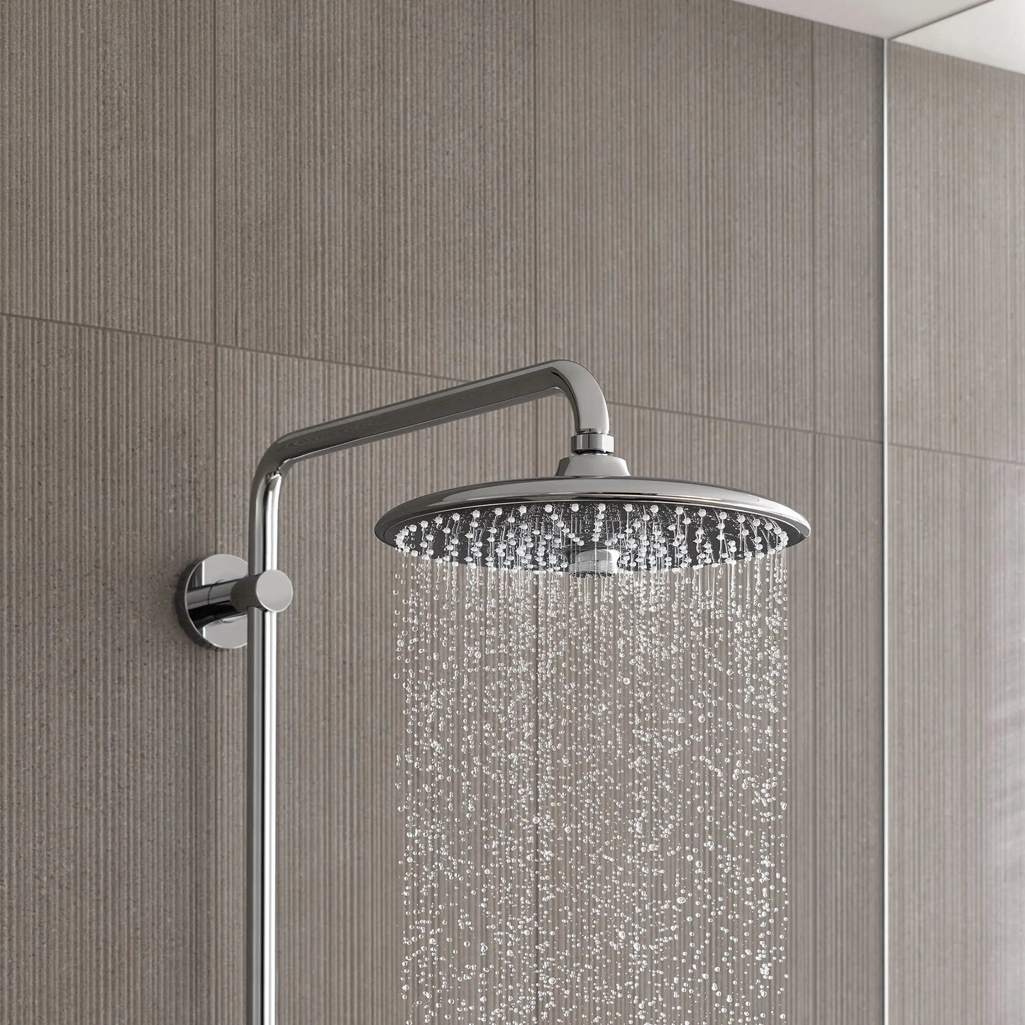 GROHE 26128002 Euphoria 260 CoolTouch Thermostatic Shower System, 1.75 gpm - Chrome