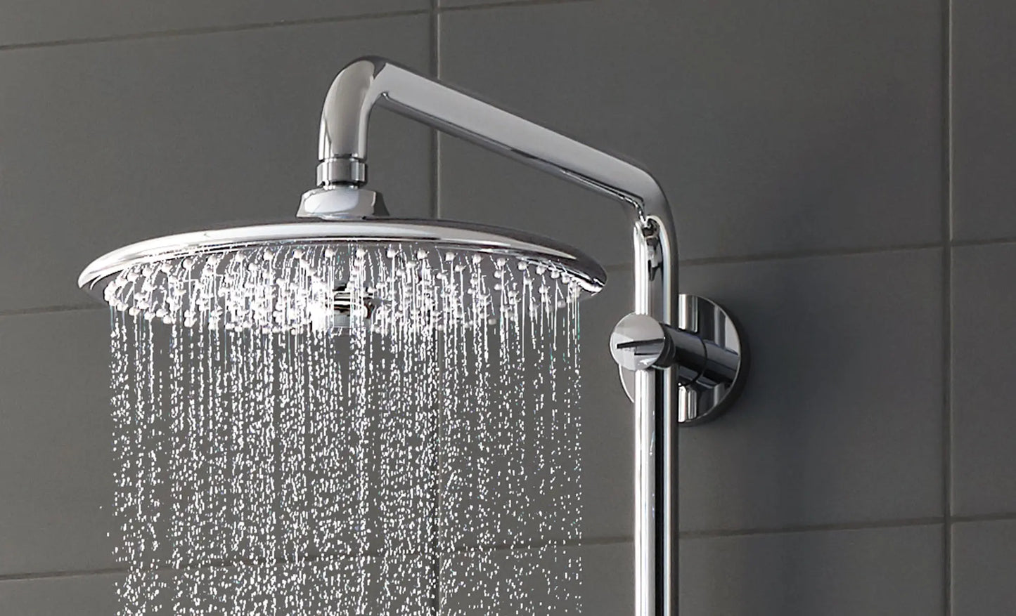 GROHE 26457000 Euphoria 260 Shower Head, 10" - 3 Sprays, 2.5 gpm - Chrome
