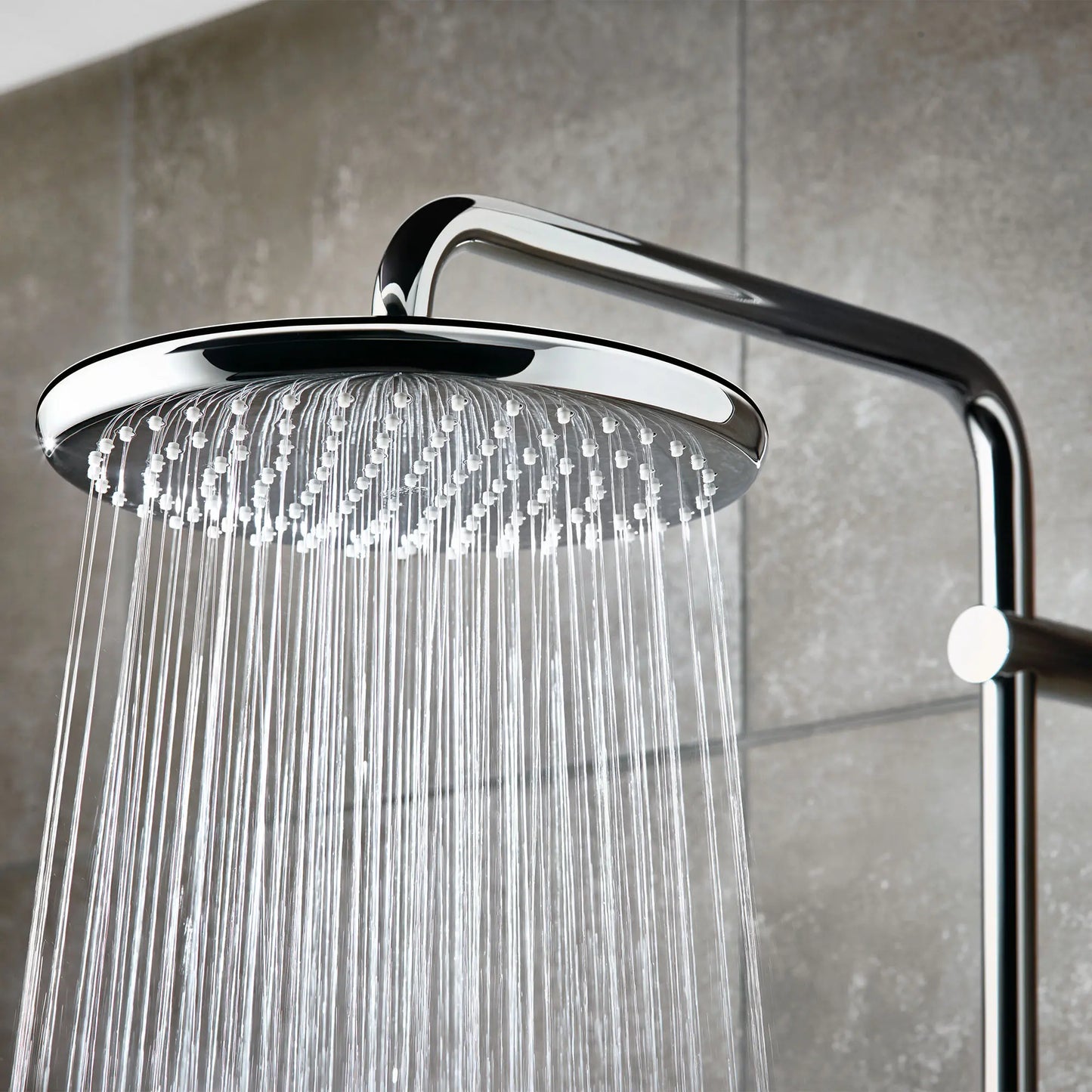 GROHE 26715000 Tempesta 250 Rain Shower Head, 9 7⁄8" - 1 Spray, 1.75 GPM - Chrome