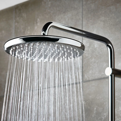 GROHE 26715000 Tempesta 250 Rain Shower Head, 9 7⁄8" - 1 Spray, 1.75 GPM - Chrome