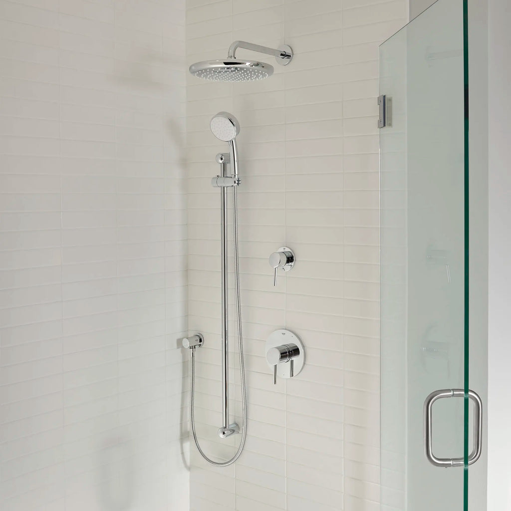 GROHE 2757120E Tempesta 100 Hand Shower - 2 Sprays, 1.5 GPM - Chrome