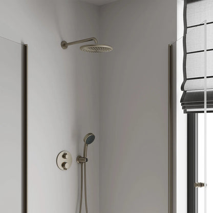 GROHE 26715EN0 Tempesta 250 Rain Shower Head, 9 7⁄8" - 1 Spray, 1.75 GPM - Brushed Nickel
