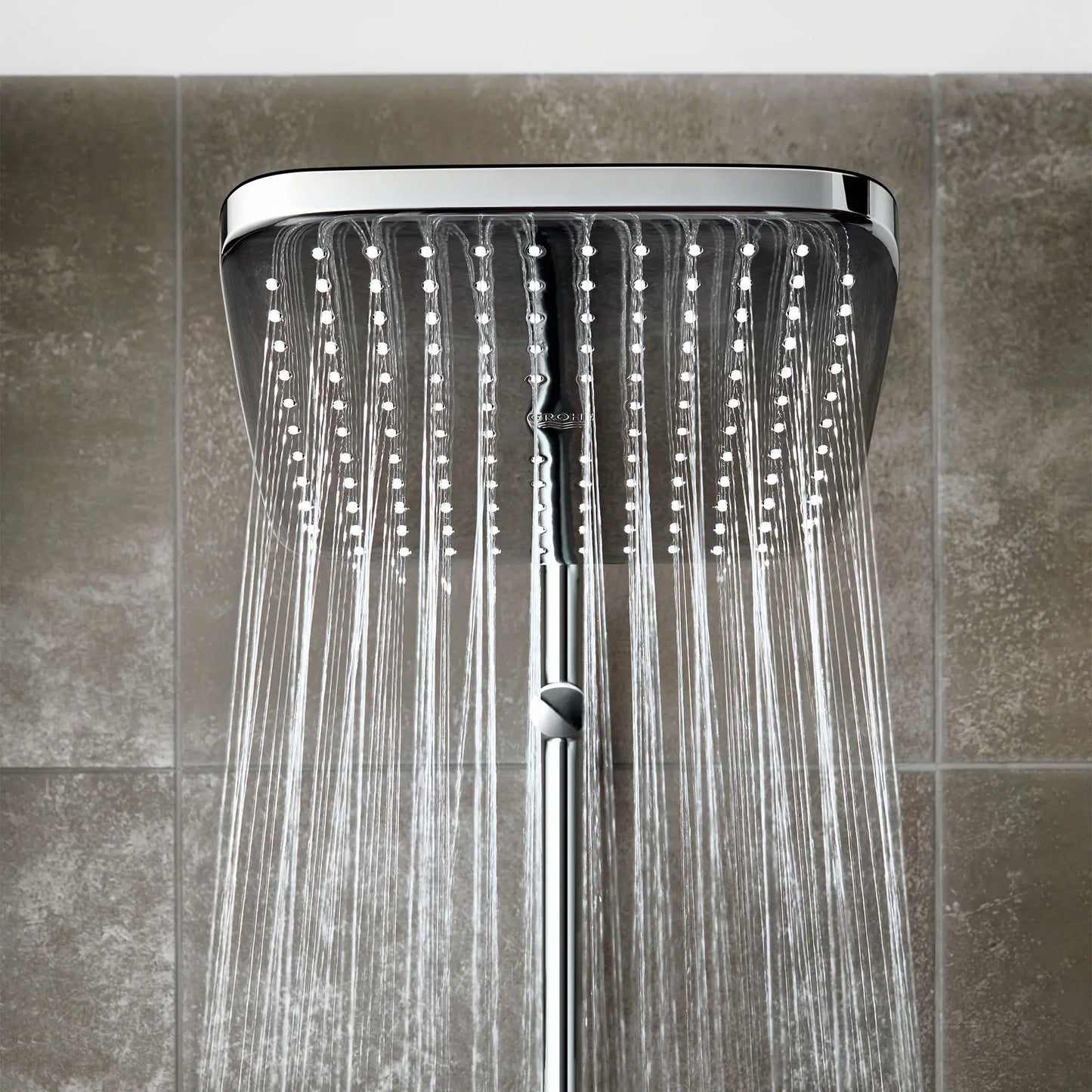 GROHE 26718000 Tempesta 250 Rain Showerhead, 9 7⁄8" - 1 Spray, 1.75 GPM - Chrome