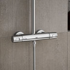GROHE 26128002 Euphoria 260 CoolTouch Thermostatic Shower System, 1.75 gpm - Chrome