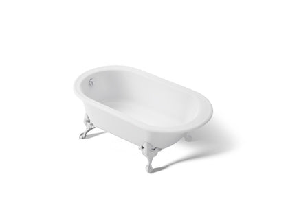 KOHLER K-710-W-0 Iron Works Historic 66" x 36" freestanding bath - White
