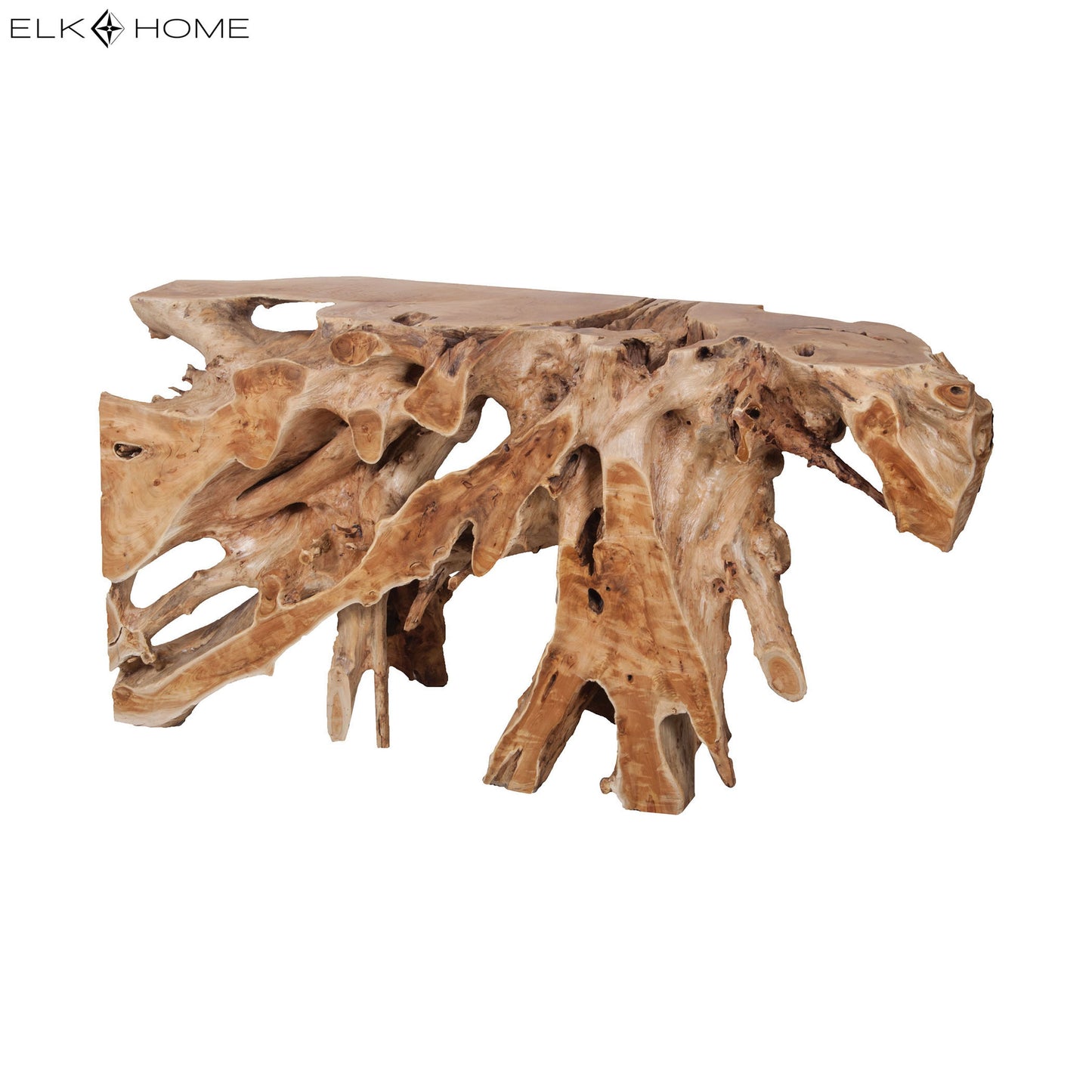 ELK SIGNATURE 7116550 Teak Root Console Table