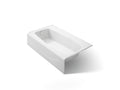 KOHLER K-713-0 Villager 60" X 34-1/4" Alcove Bath, Left Drain - White