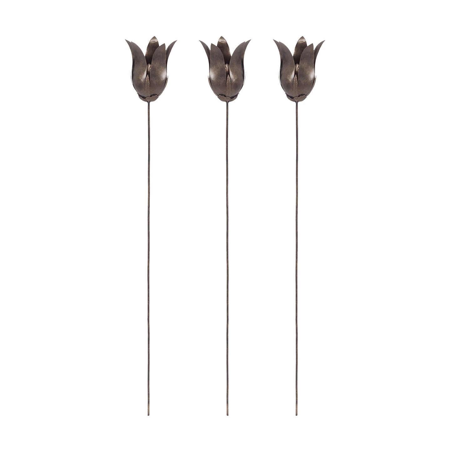 ELK STUDIO 7159-035/S3 Bronze Tulip Stem (Set of 3)