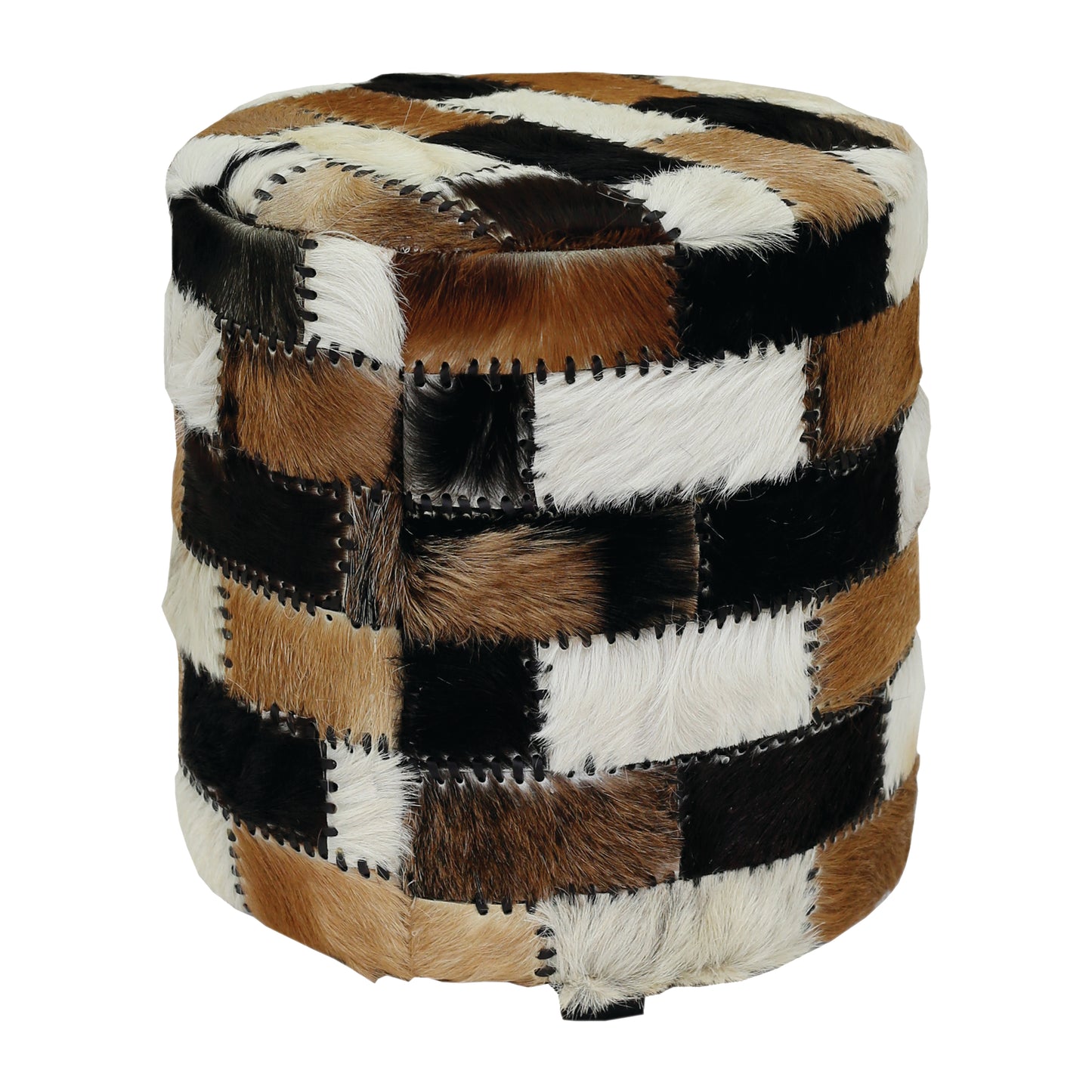 MARKETPLACE 7162-089 Patchwork Ottoman