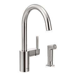 MOEN 7165 Align One-Handle High Arc Kitchen Faucet - Chrome