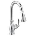 MOEN 7185EVC Brantford Smart Kitchen Faucet One-Handle High Arc Pulldown - Chrome