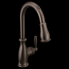 MOEN 7185EVORB Brantford  One-Handle Pulldown Kitchen Faucet In Oil Rubbed Bronze