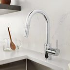 GROHE 31479001 Concetto Single-Handle Pull Down Prep Faucet 1.75 GPM - Chrome