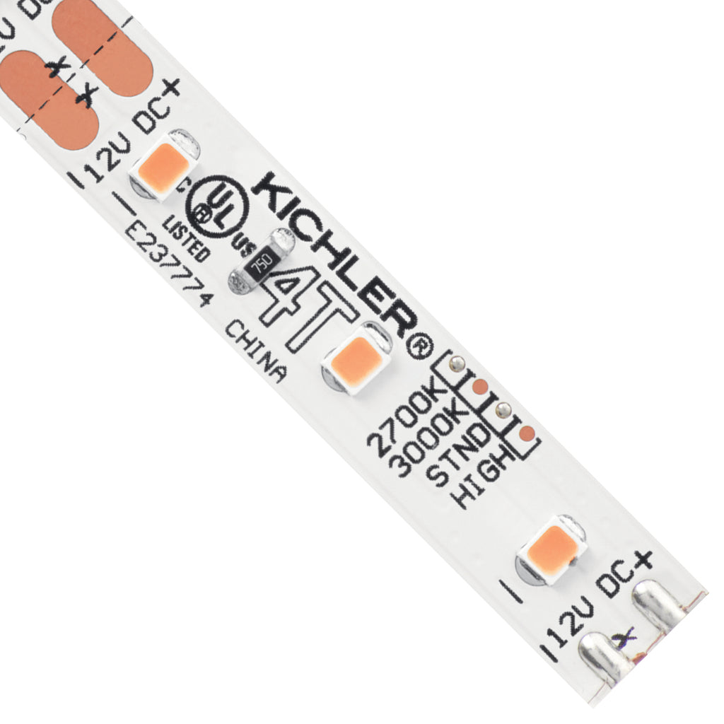 KICHLER 4T116S27WH 4T 2700K 16' 12V Dry Standard Output Led Tape Light White