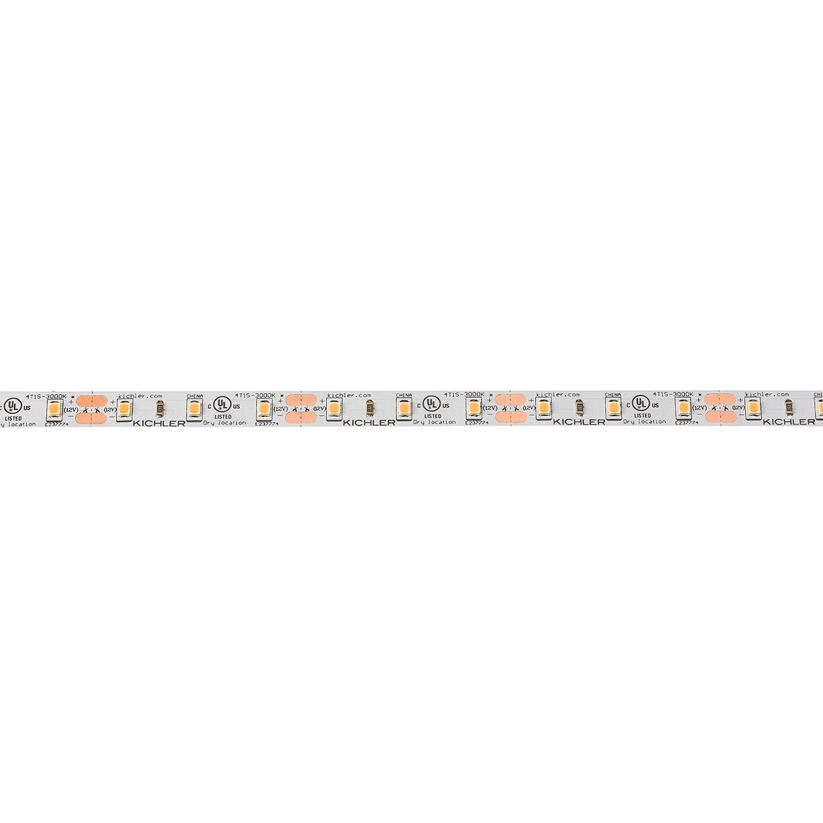 KICHLER 4T116S30WH 4T 3000K 16' 12V Dry Standard Output Led Tape Light White