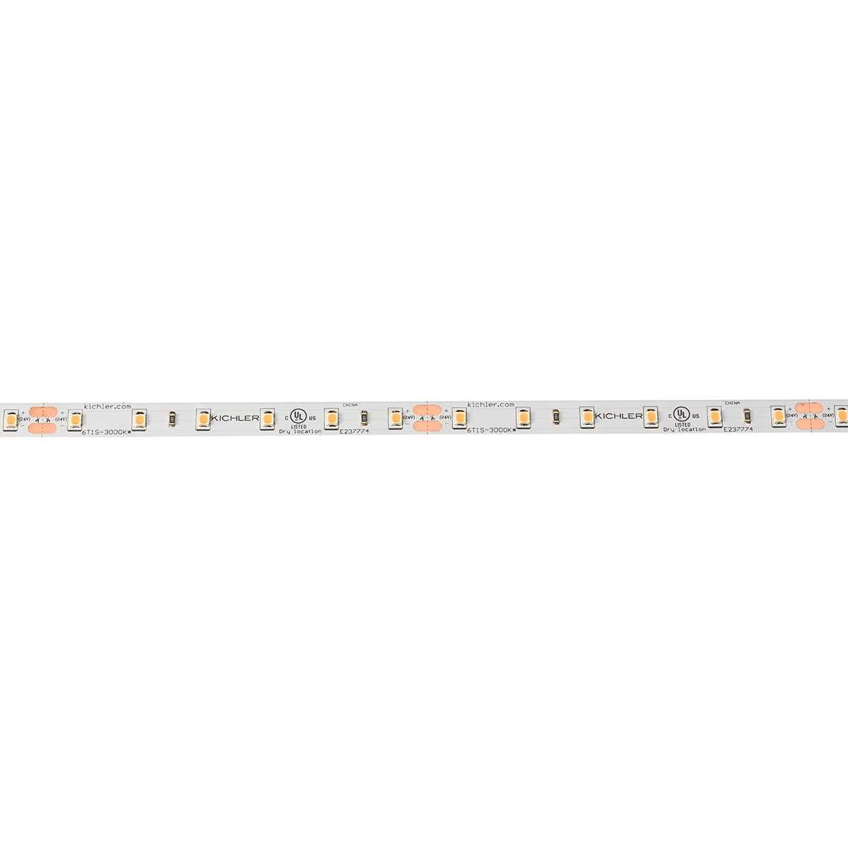 KICHLER 6T110S27WH 6T 10' 2700K 24V Standard Output Dry Led Tape White