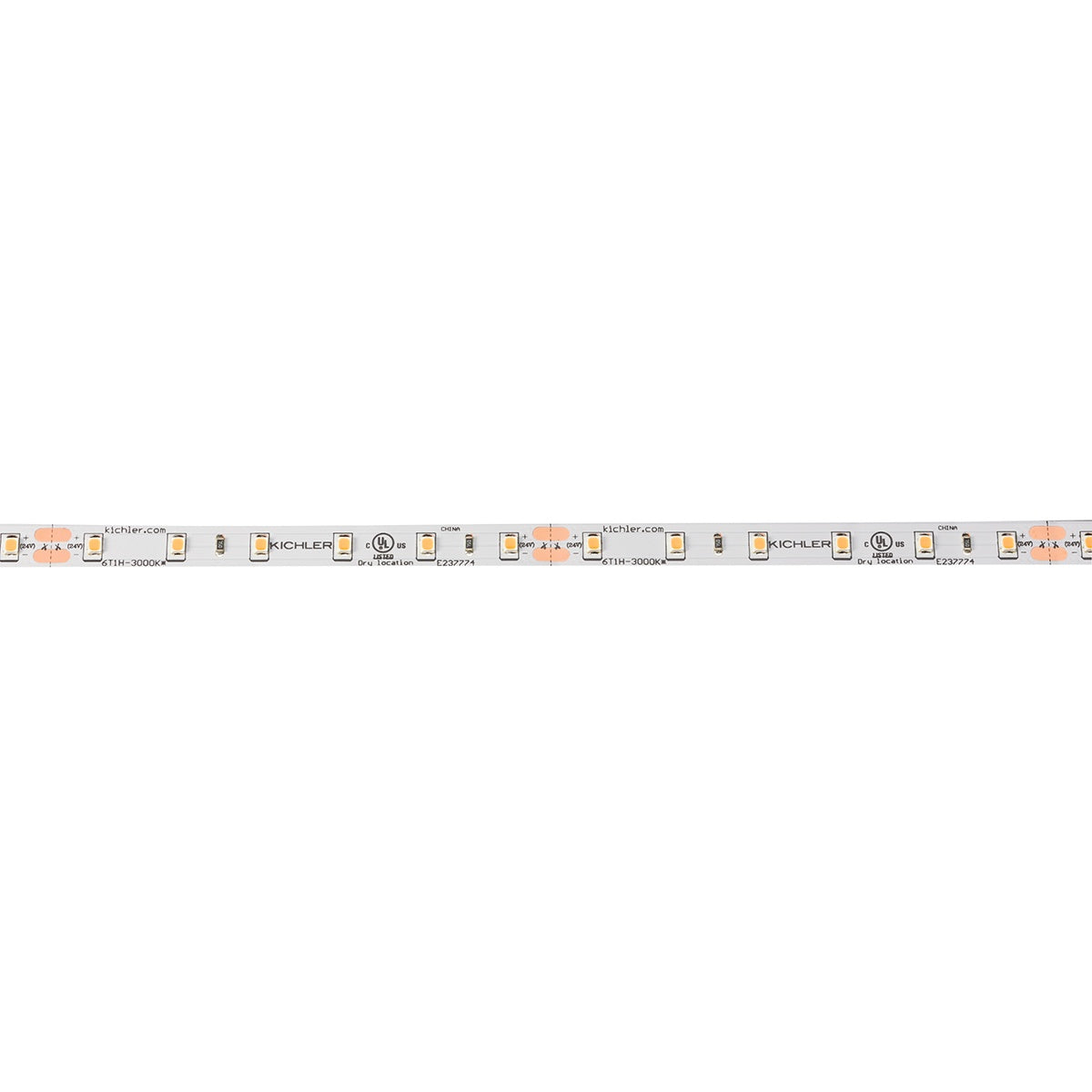 KICHLER 6T120H27WH 6T 20' 2700K 24V Standard Output Dry Led Tape White