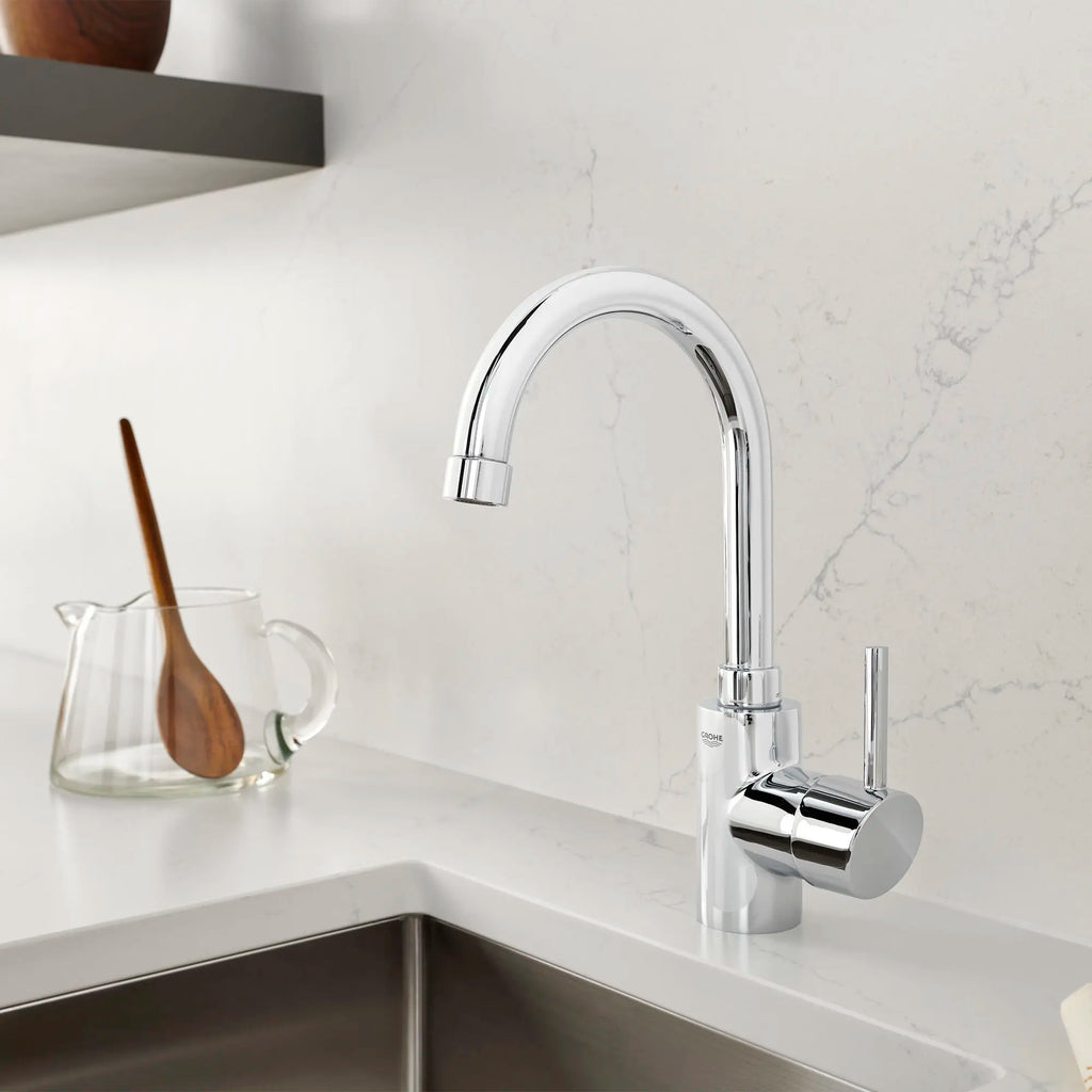 GROHE 31518000 Concetto Single-Handle Pull Down Dual Spray Bar Faucet 5.7 L/min (1.5 gpm) - Chrome