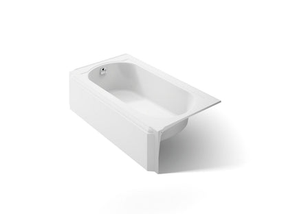 KOHLER K-721-0 Memoirs 60" x 33-3/4" alcove bath, left drain - White