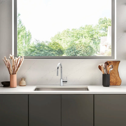 GROHE 32665003 Concetto Single-Handle Pull-Down Kitchen Faucet Dual Spray 1.75 GPM - Chrome