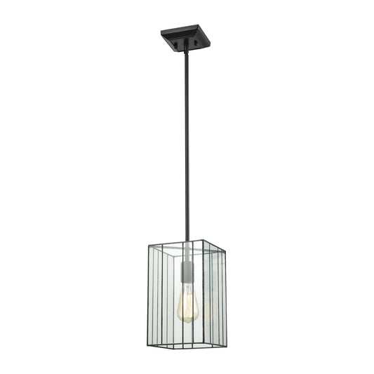 ELK SHOWROOM 72195/1 Lucian 7'' Wide 1-Light Mini Pendant - Oil Rubbed Bronze