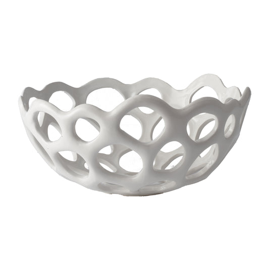 ELK SIGNATURE 724020 Perforated Porcelain Bowl